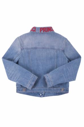 Patched denim jacket, zdjęcie 2 Patched denim jacket od Gucci Kids
